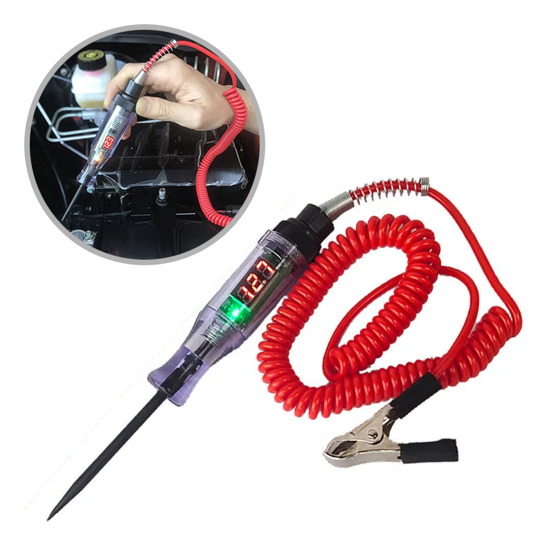 Circuit Test Pencil - Car Truck Voltage Circuit Tester 6V