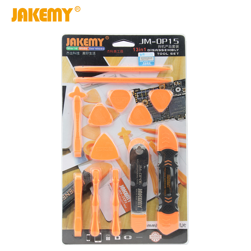 Spudger Plastic Set - JAKEMY 13 in 1 Smartphone Pry