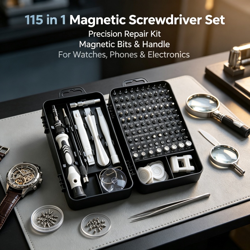 Electronic Repair Tutorial - 115-in-1 Precision Screwdriver Sets, Professional Repair