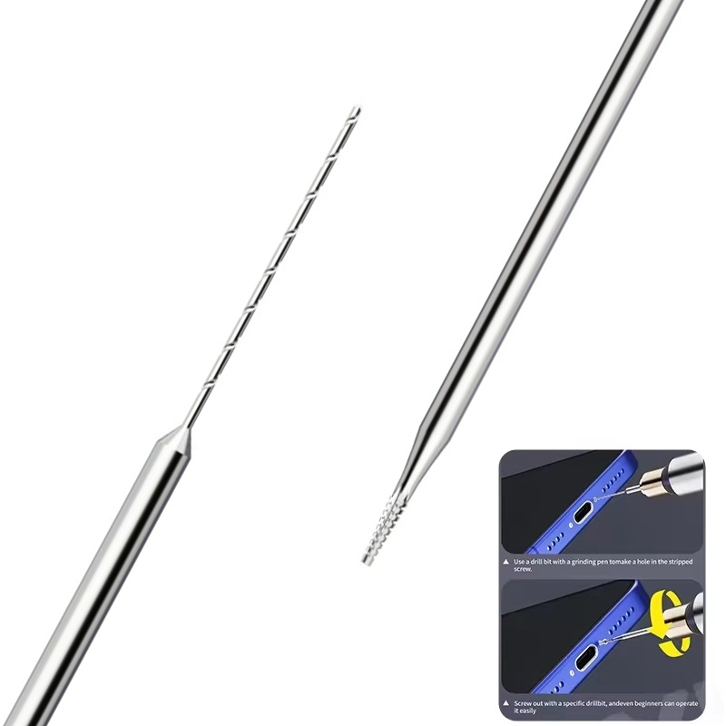 Electronics Repair Manual - 2Pcs Sliding Drill Bit Alloy Screw