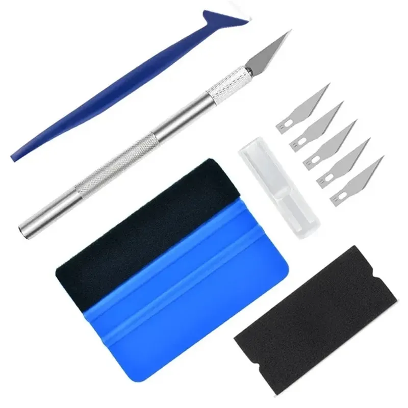 Spudger Plastic Set - 10pcs/set Car Wrapping Tools Kit Vinyl