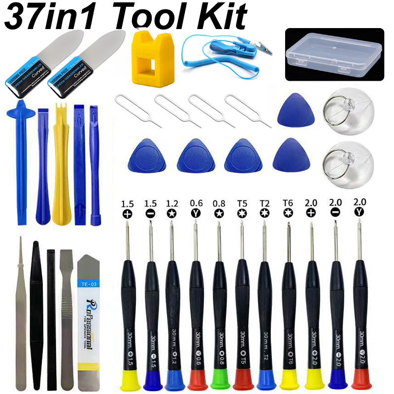 Electronics Repair Manual - 28/37/44 in1 Screw Screwdriver Spudger Pry