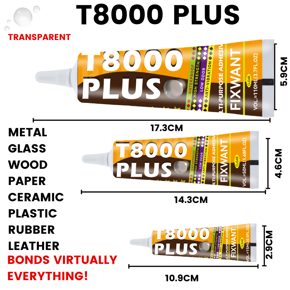 Electronics Repair Plus - T8000 PLUS Phone Repair Glue -