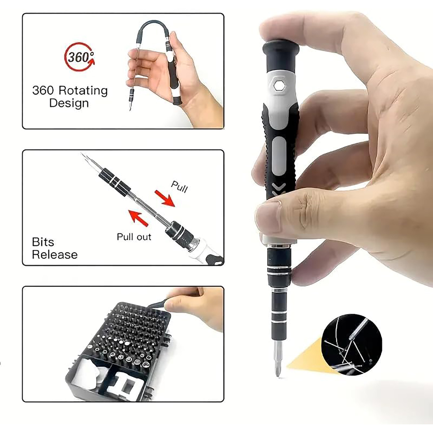 115-in-1 Precision Screwdriver - Electronic Repair Tutorial 评论和价格