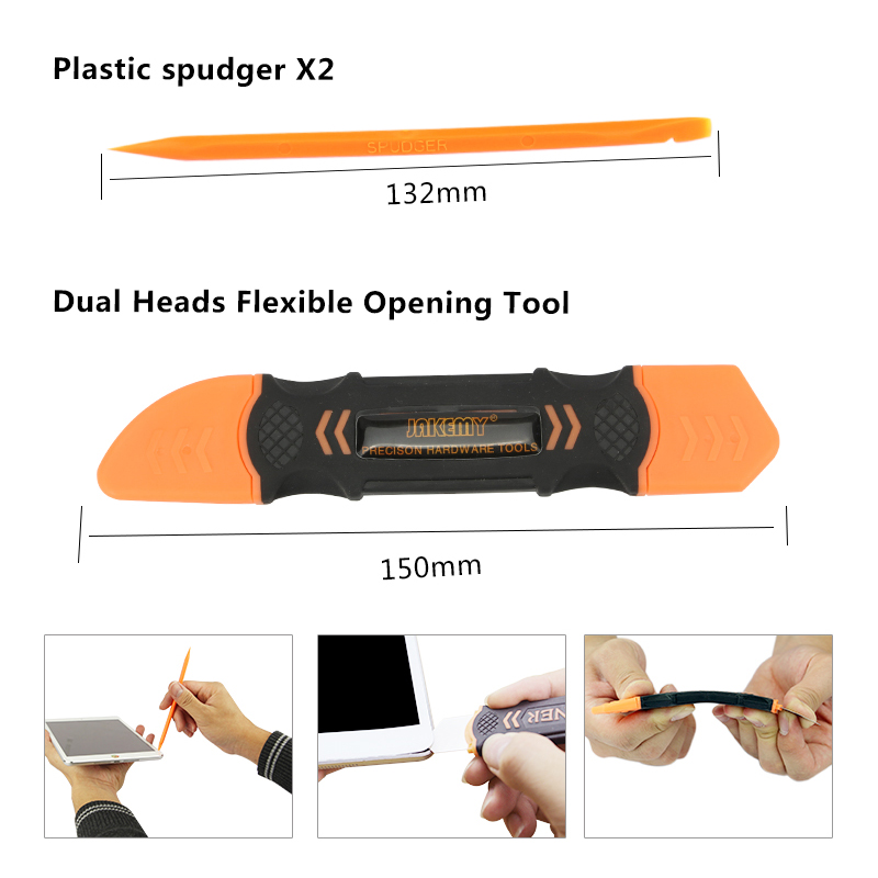 JAKEMY 13 in 1 Smartphone Pry  - Spudger Plastic Set 评论和价格