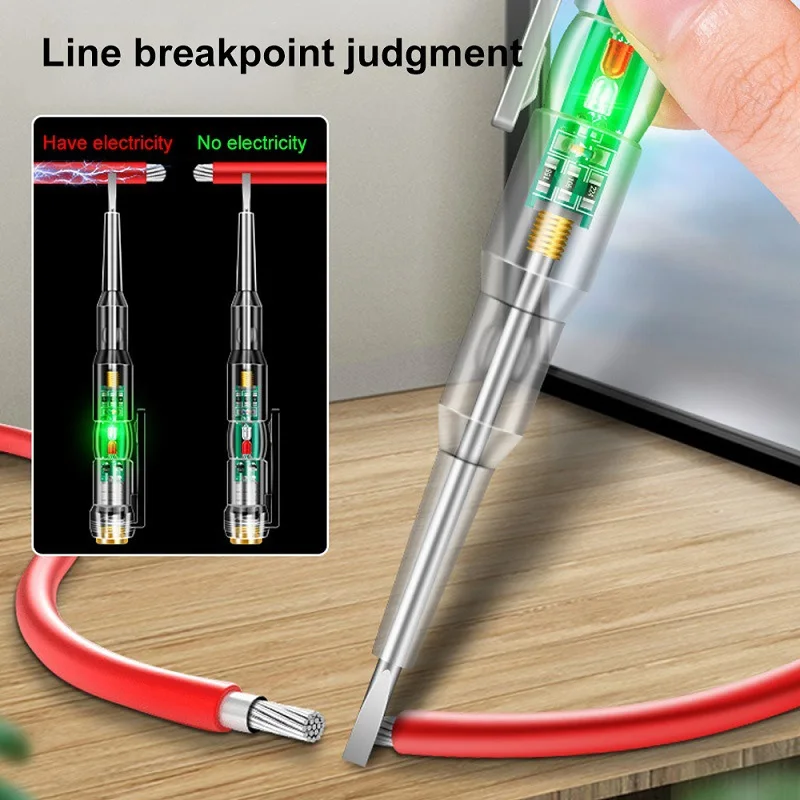 1-5pc AC24-250V Intelligent Vo - Circuit Test Pencil 评论和价格