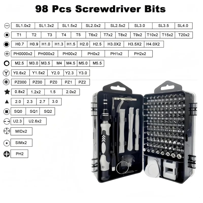 115-in-1 Precision Screwdriver - Electronic Repair Tutorial 评论和价格
