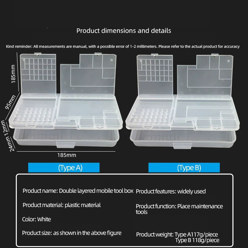 Double-layer Electronic Transp - Electronic Repair Tutorial 评论和价格