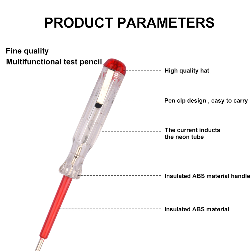 100-500V Test Pen Portable Fla - Circuit Test Pencil 评论和价格