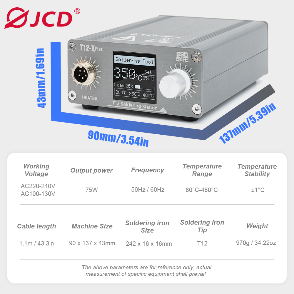 T12-X Plus Soldering Station 7 - Electronics Repair Plus 评论和价格
