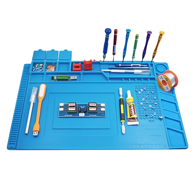 Silicone Soldering Mat ESD Ant - Electronic Repair Tutorial 评论和价格